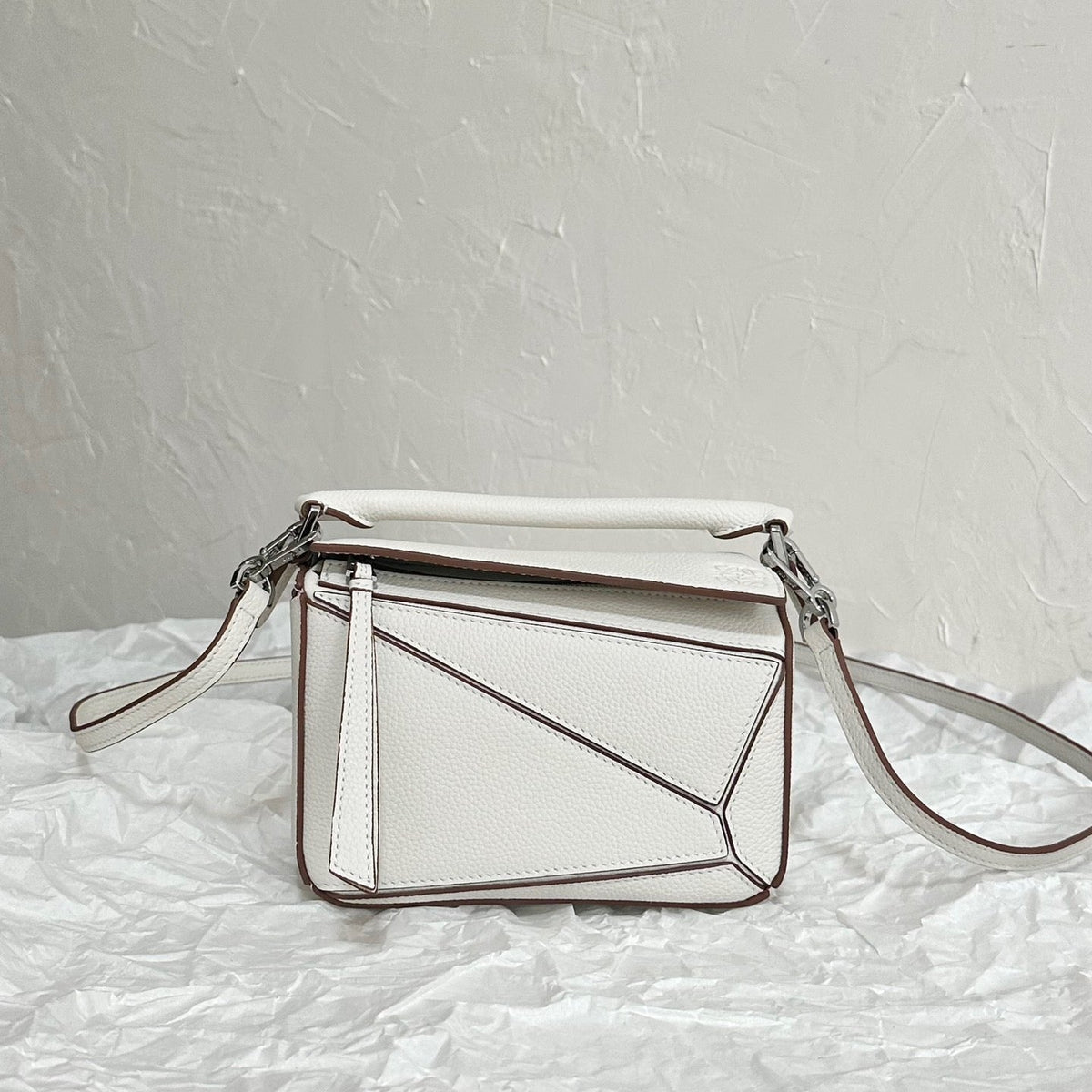 Wallets? Loew Mini Puzzle Edge Bag Compact Luxury Card Wallet