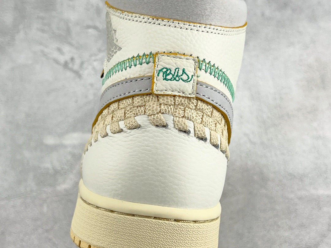 Jordan Shoes? Jordan 1 High Woven Premium Designer Casual Shoes
