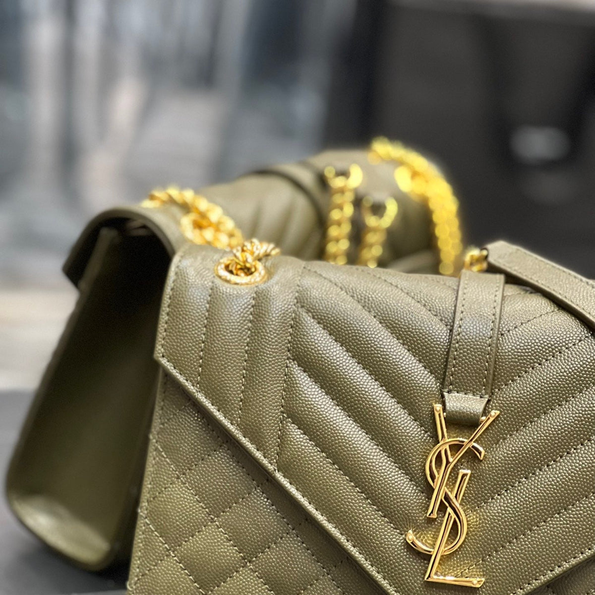 Saint Laurent Wallets? Saint Laurent Envelope Medium Bag Elegant Everyday Leather Wallet