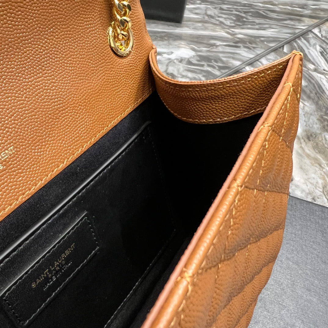 Saint Laurent Wallets? Saint Laurent Envelope Medium Bag Elegant Everyday Leather Wallet