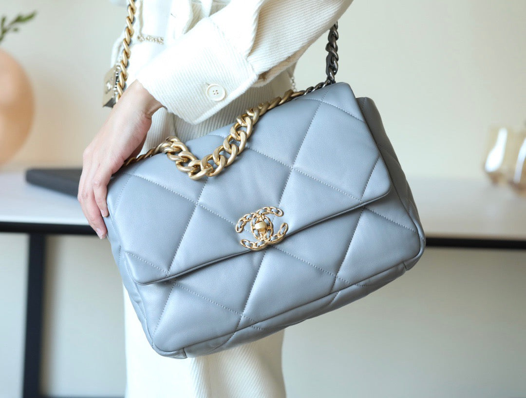 Chanel Wallets? Chanel 19 Bag Premium Leather Designer Wallet