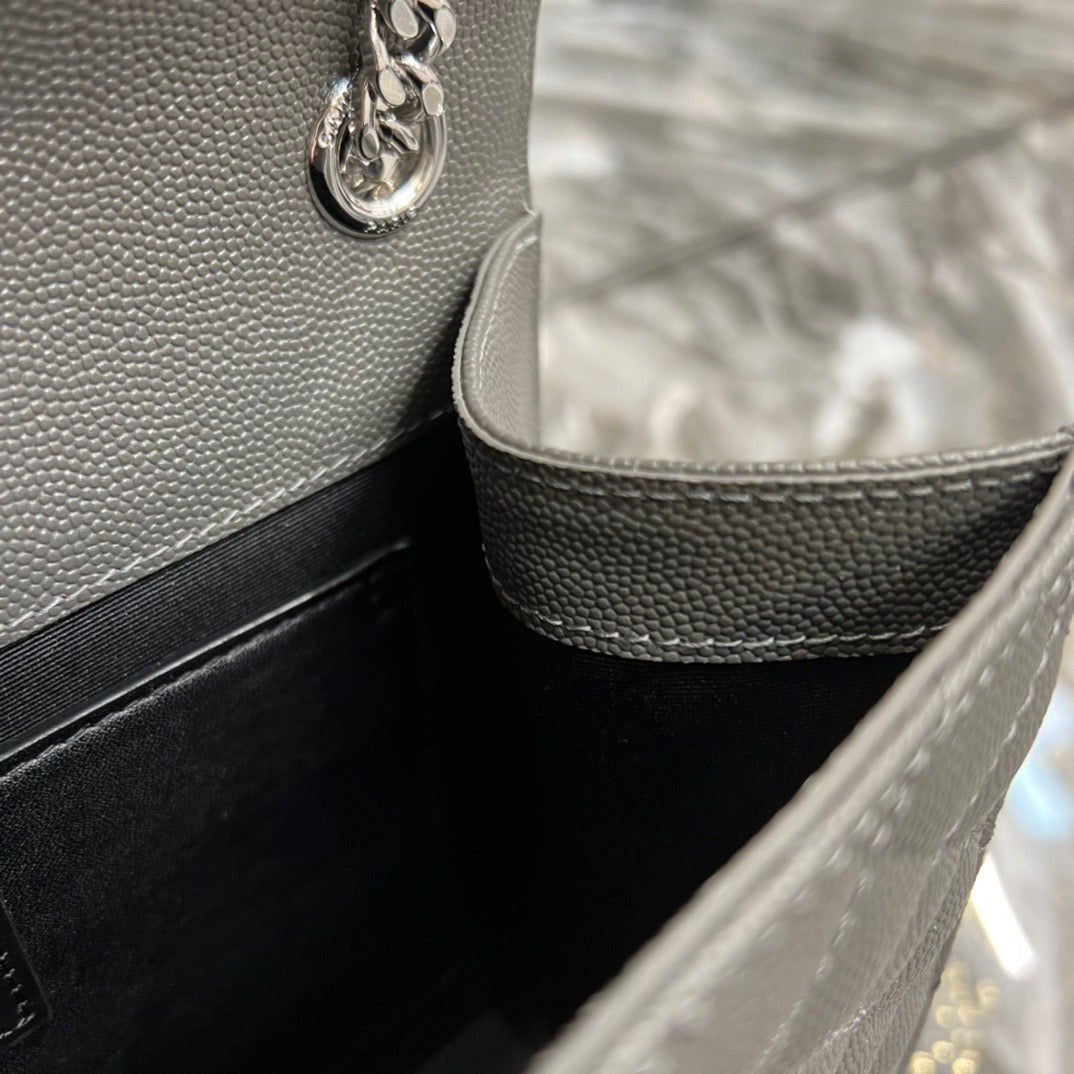 Saint Laurent Wallets? Saint Laurent Envelope Medium Bag Premium Leather Designer Wallet