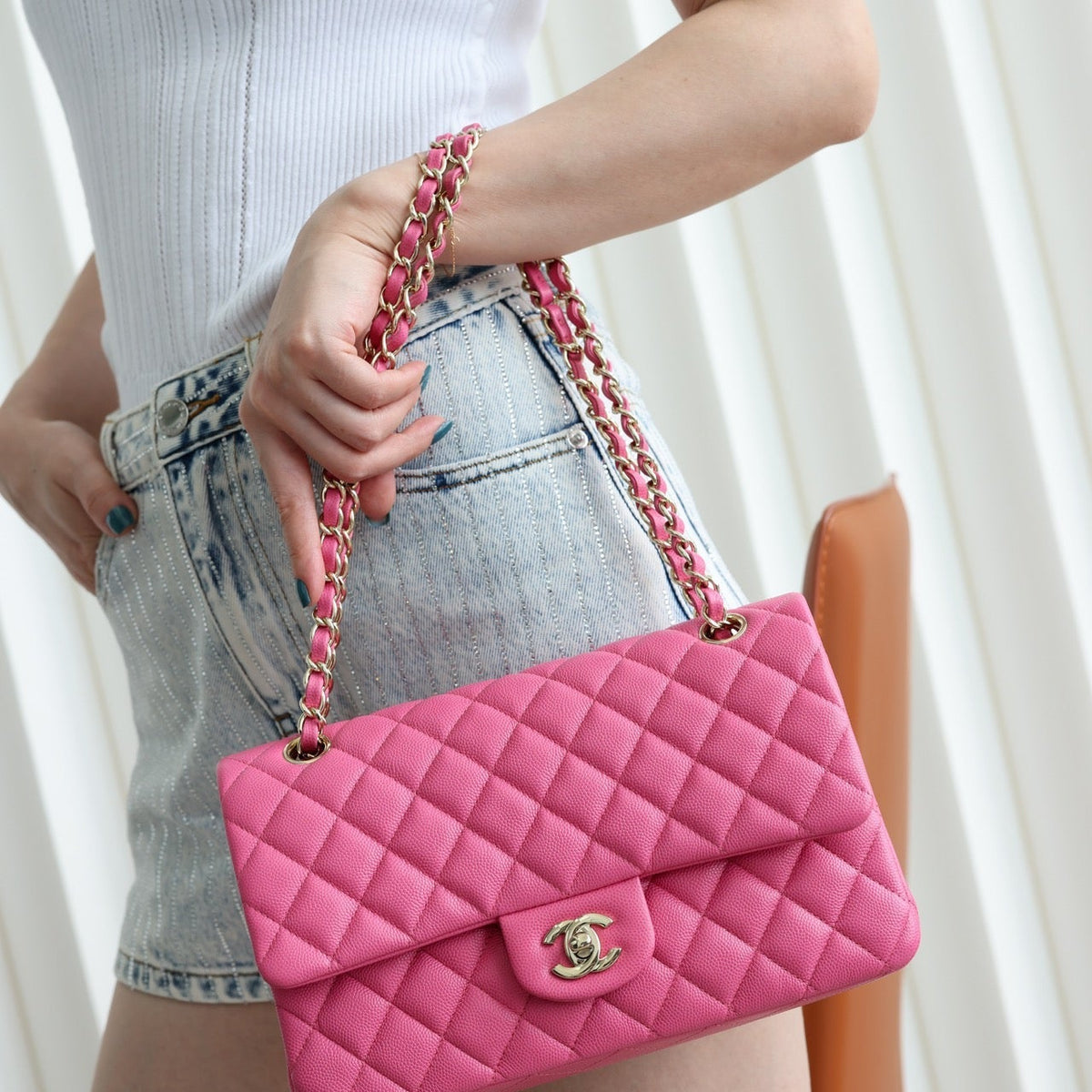 Chanel Wallets? Chanel Classic Flap Bag Premium Leather Designer Wallet