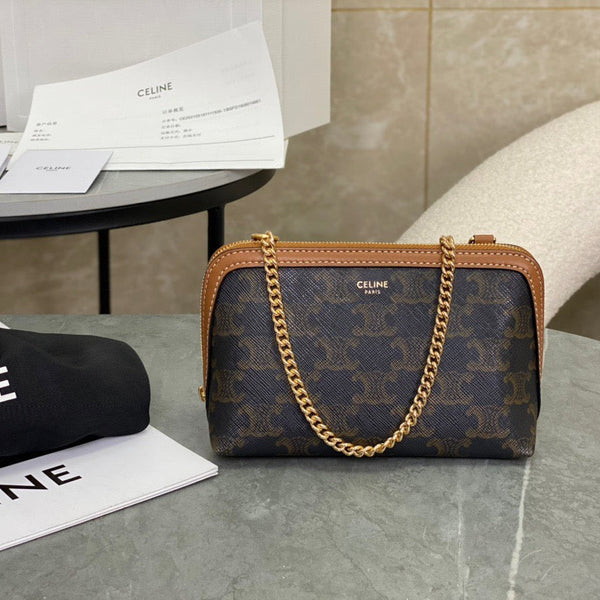 Bags? Cel Clutch With Chain Premium Designer Shoulder Bag