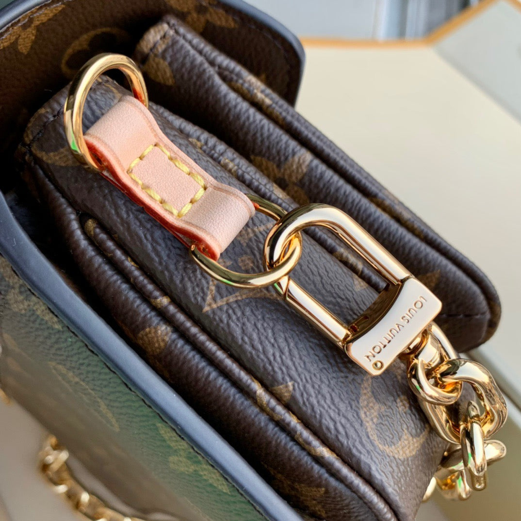 Louis Vuitton Wallets? Louis Vuitton Lou Pochette Metis East West Bag Compact Luxury Card Wallet