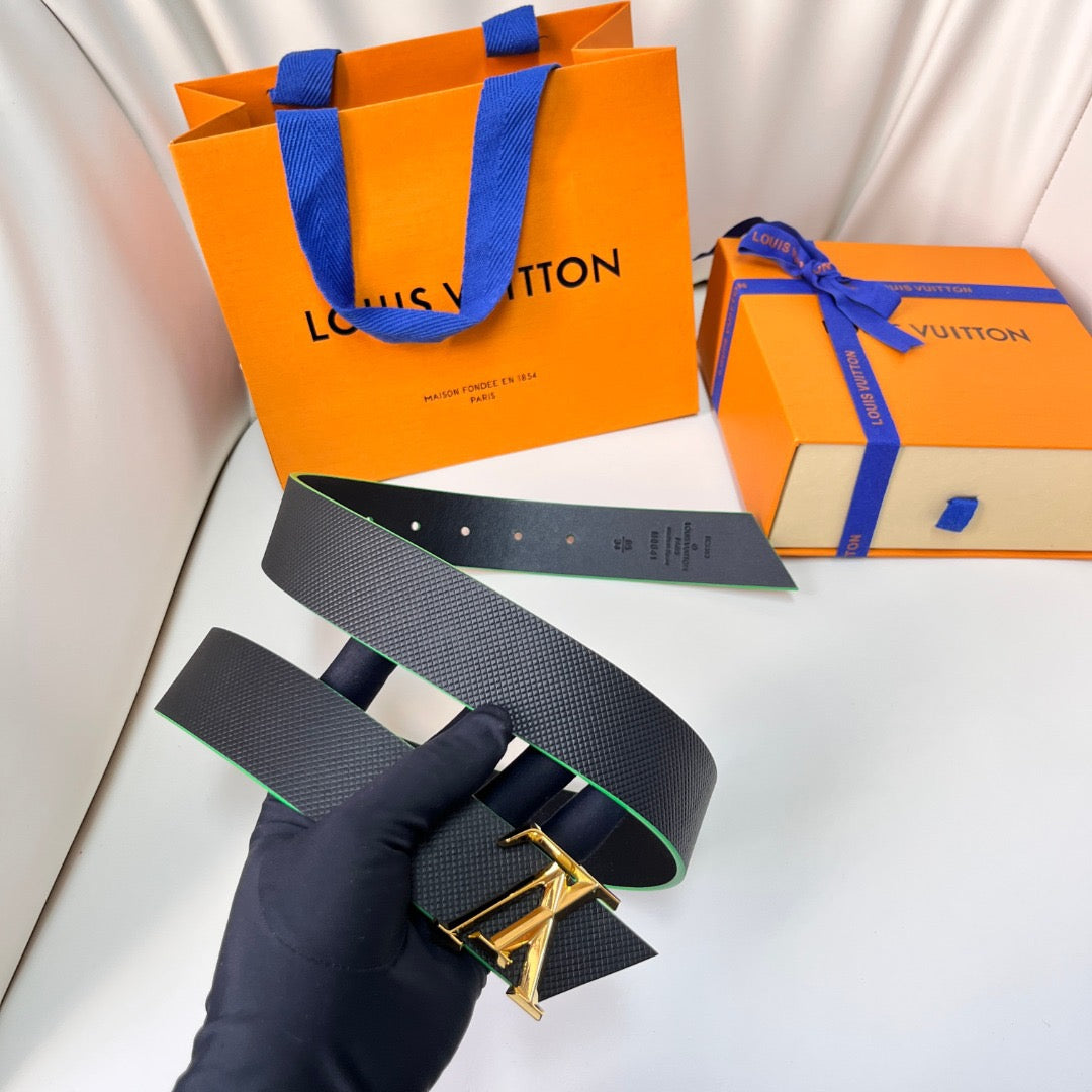 Louis Vuitton Belts? Louis Vuitton Lou Belt Premium Leather Designer Belt