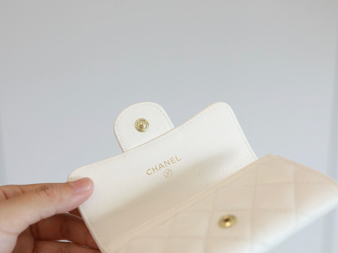 Chanel Wallets? Chanel Card Holder Compact Luxury Card Wallet