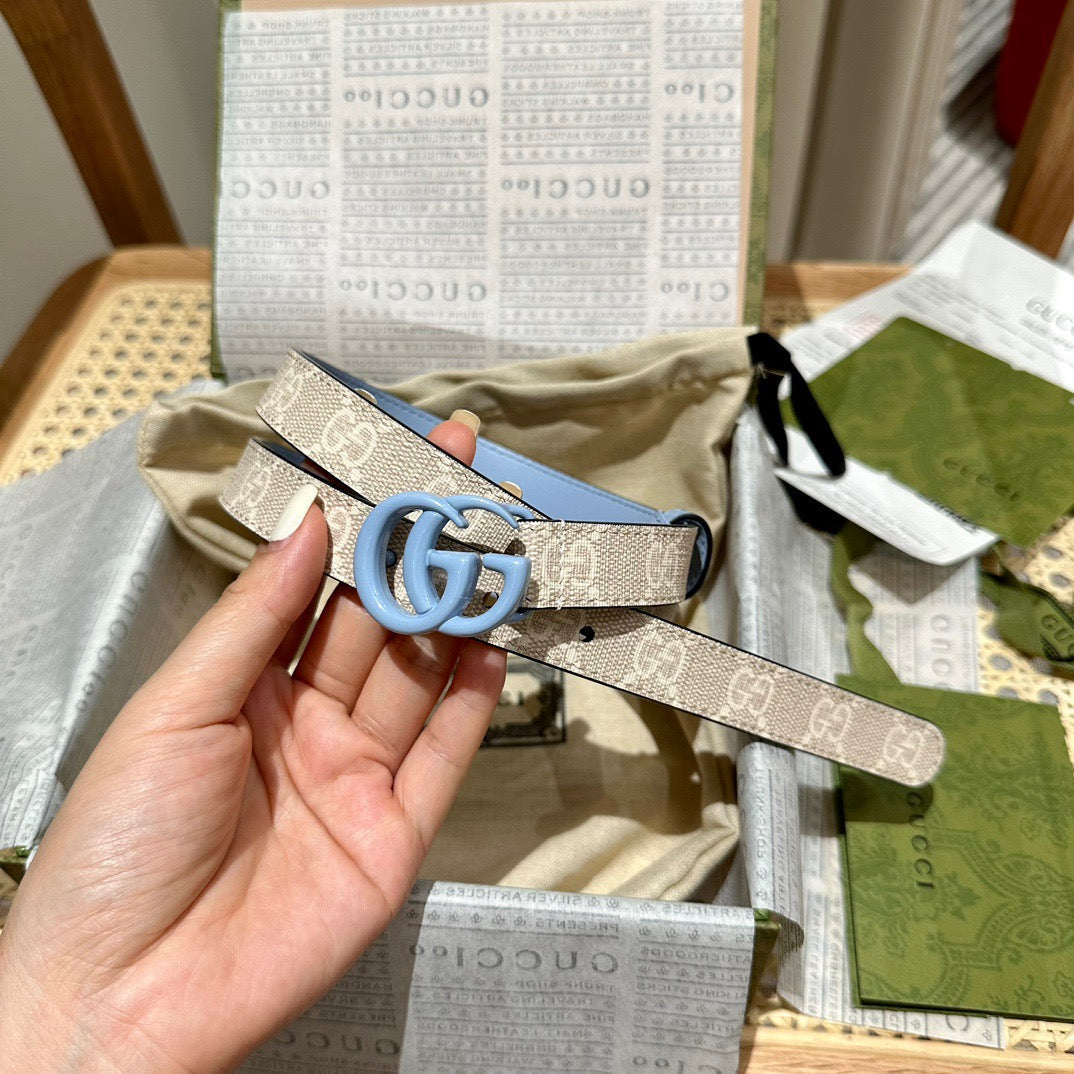Gucci Belts? Gucci Belt 2CM Premium Leather Designer Belt