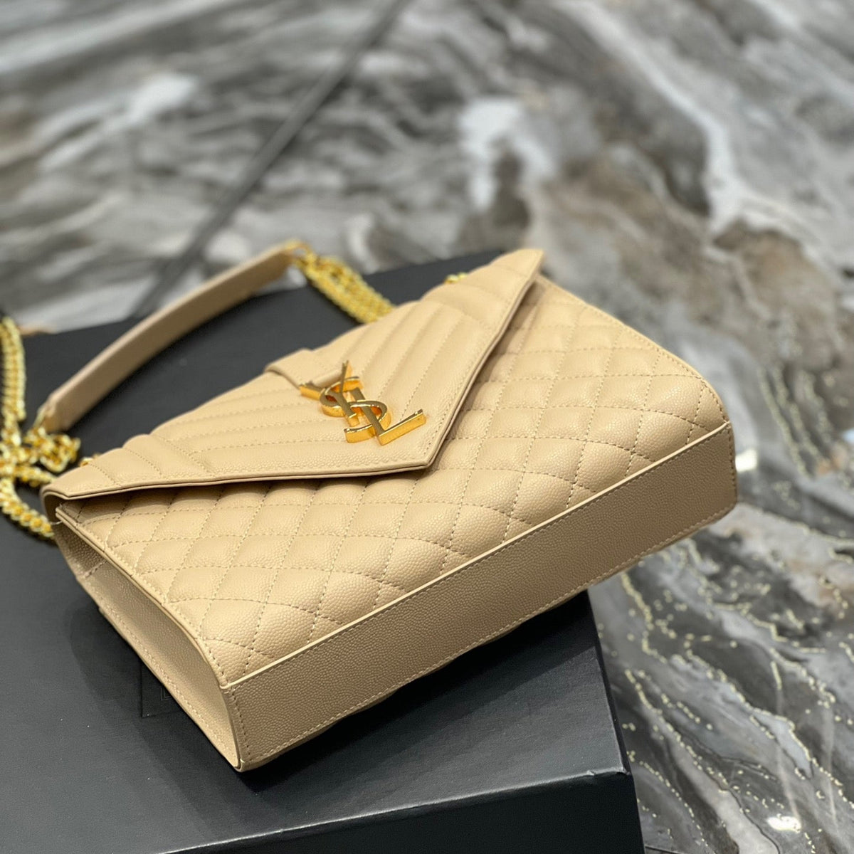 Saint Laurent Wallets? Saint Laurent Envelope Medium Bag Compact Luxury Card Wallet