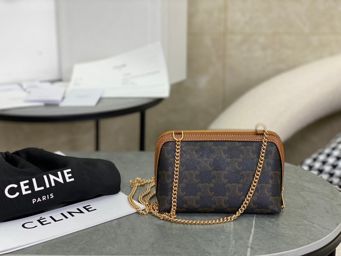Bags? Cel Clutch With Chain Premium Designer Shoulder Bag