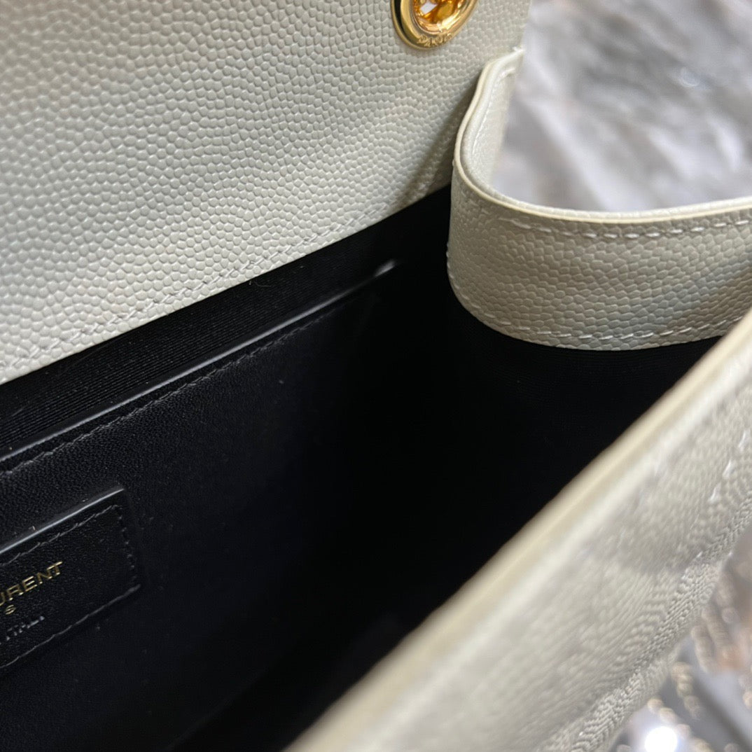 Saint Laurent Wallets? Saint Laurent Envelope Medium Bag Elegant Everyday Leather Wallet