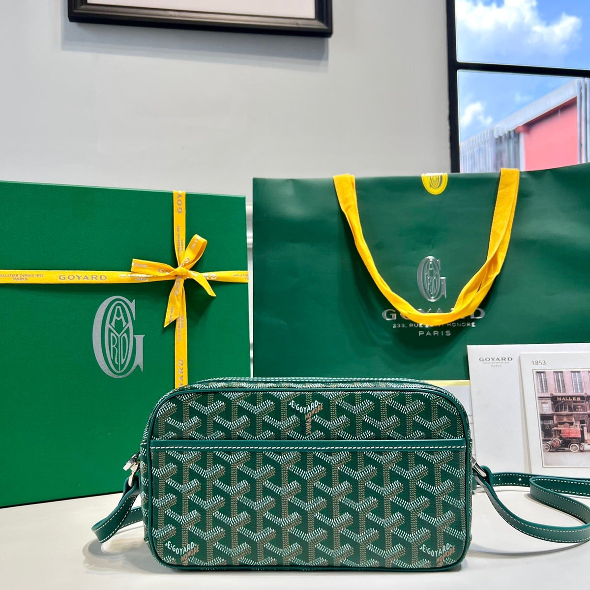 Wallets? Goya Cap Vert Bag Elegant Everyday Leather Wallet