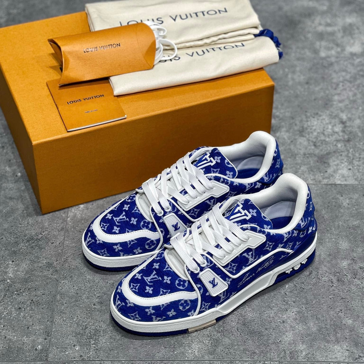 Louis Vuitton Shoes? Louis Vuitton Lou Trainers Comfortable Everyday Designer Shoes