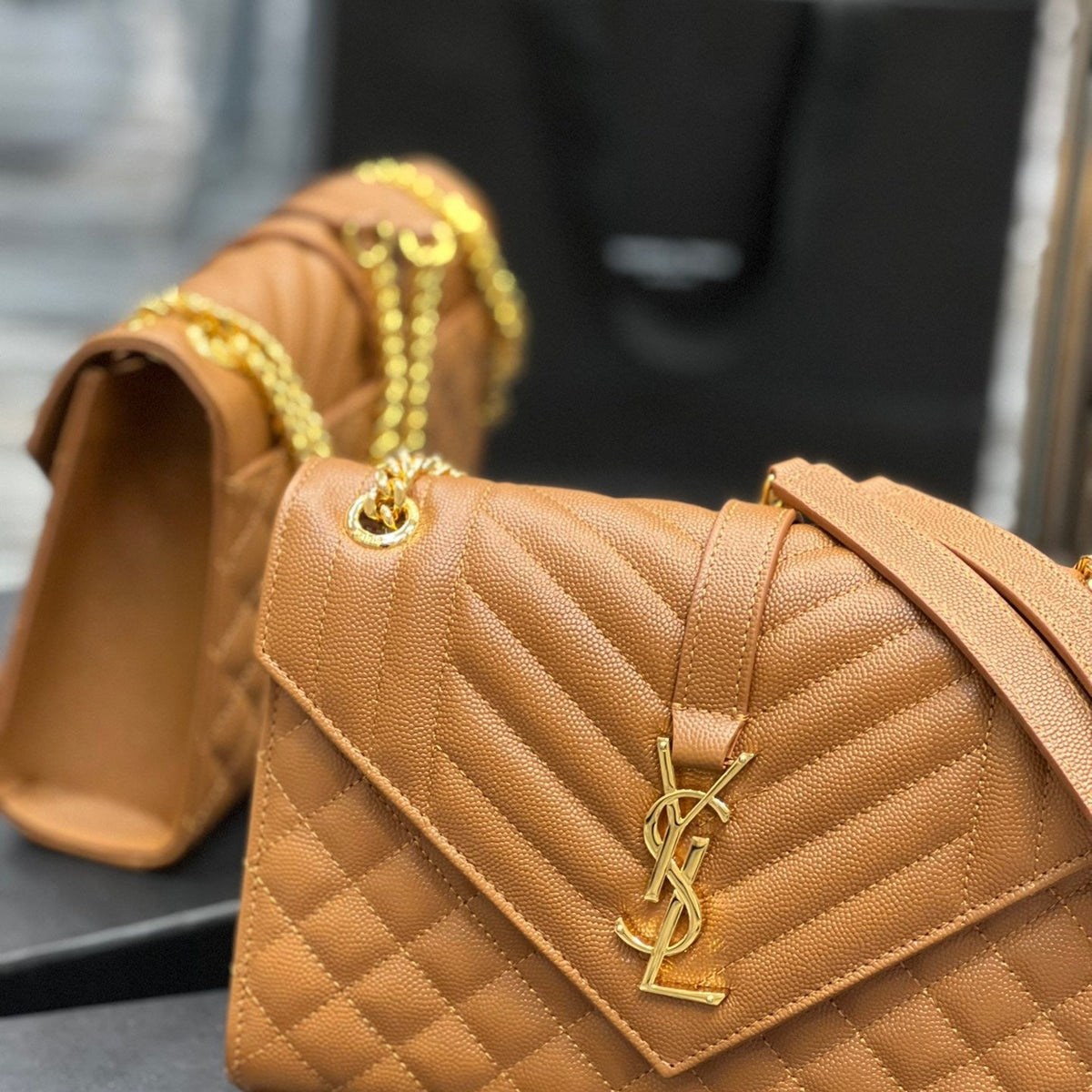 Saint Laurent Wallets? Saint Laurent Envelope Medium Bag Elegant Everyday Leather Wallet