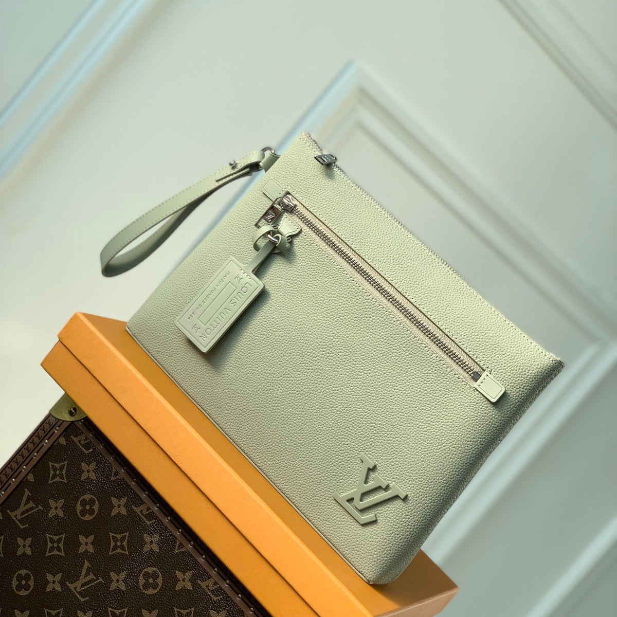 Louis Vuitton Bags? Louis Vuitton Lou Takeoff Pouch Luxury Designer Leather Handbag