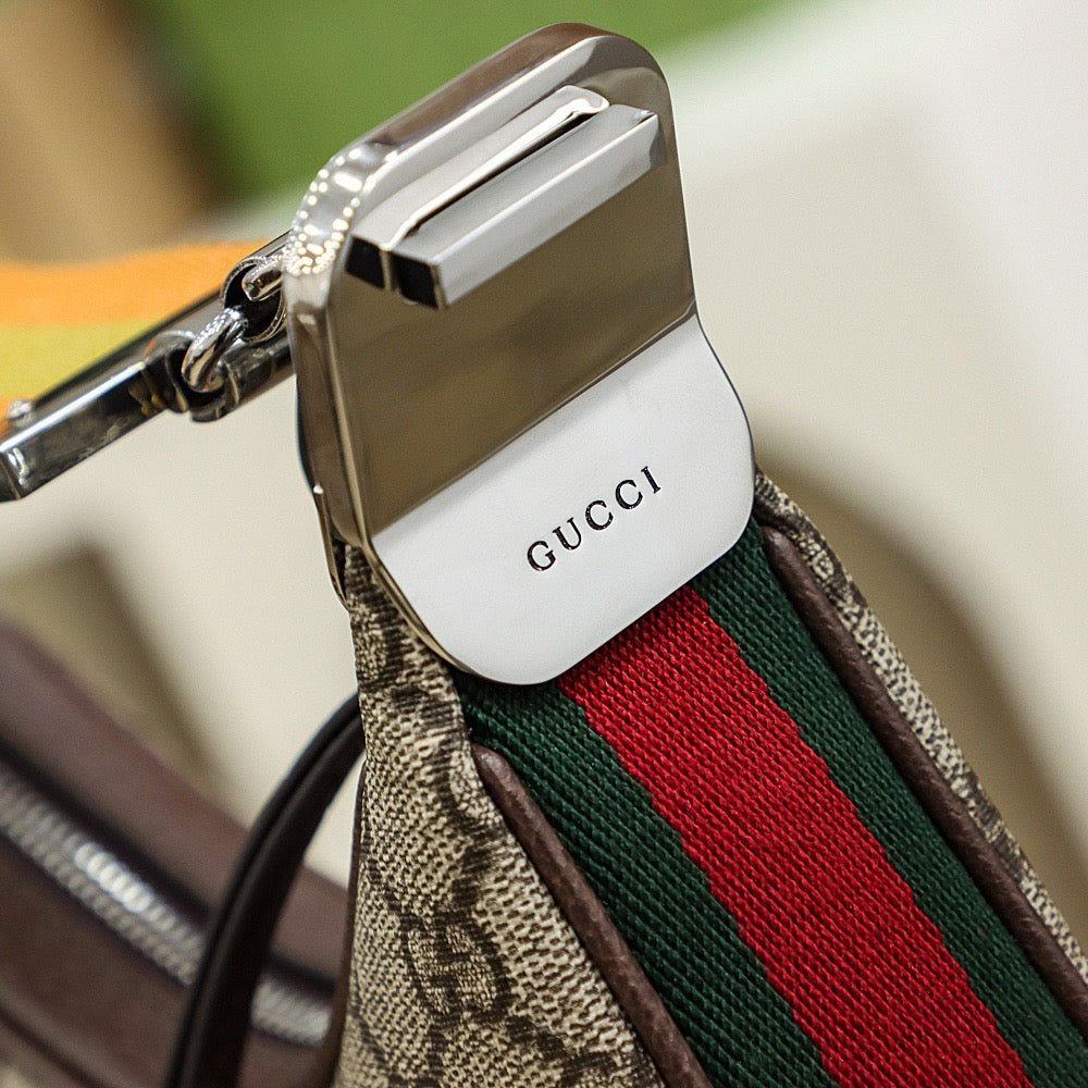 Gucci Wallets? Gucci Attaché Large Shoulder Bag Premium Leather Designer Wallet