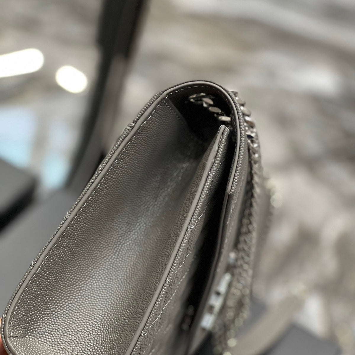 Saint Laurent Wallets? Saint Laurent Envelope Medium Bag Premium Leather Designer Wallet