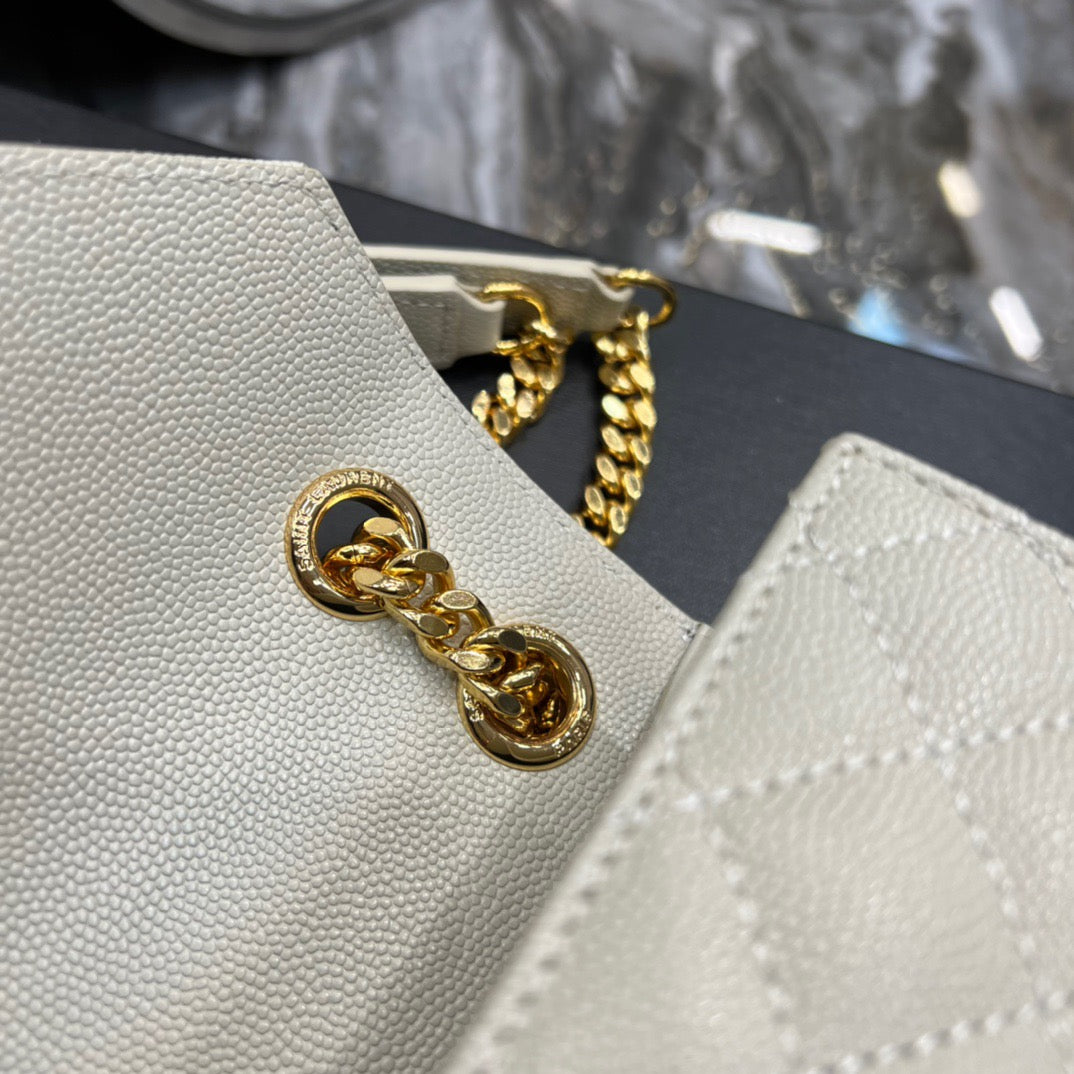 Saint Laurent Wallets? Saint Laurent Envelope Medium Bag Elegant Everyday Leather Wallet
