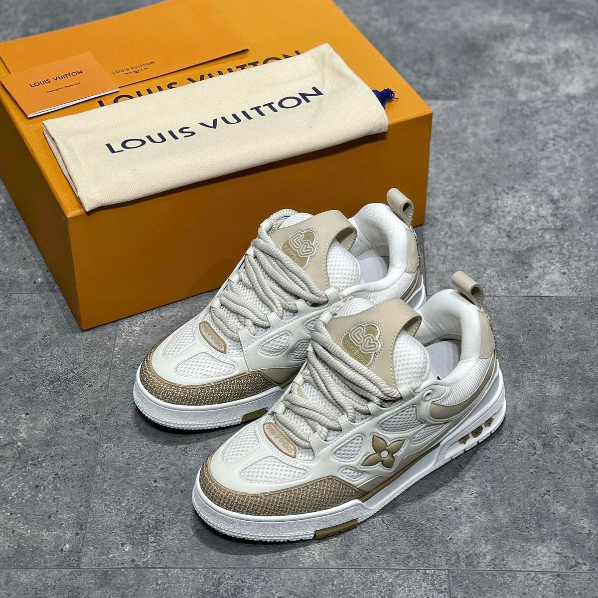 Louis Vuitton Shoes? Louis Vuitton Lou Trainers Premium Designer Casual Shoes