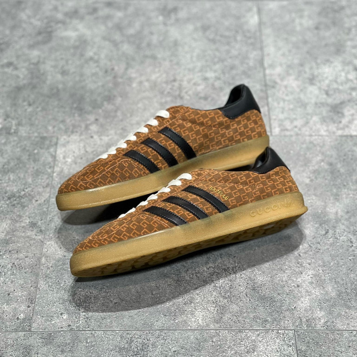 Gucci Shoes? Gucci x Adid Gazelle Sneaker Comfortable Everyday Designer Shoes