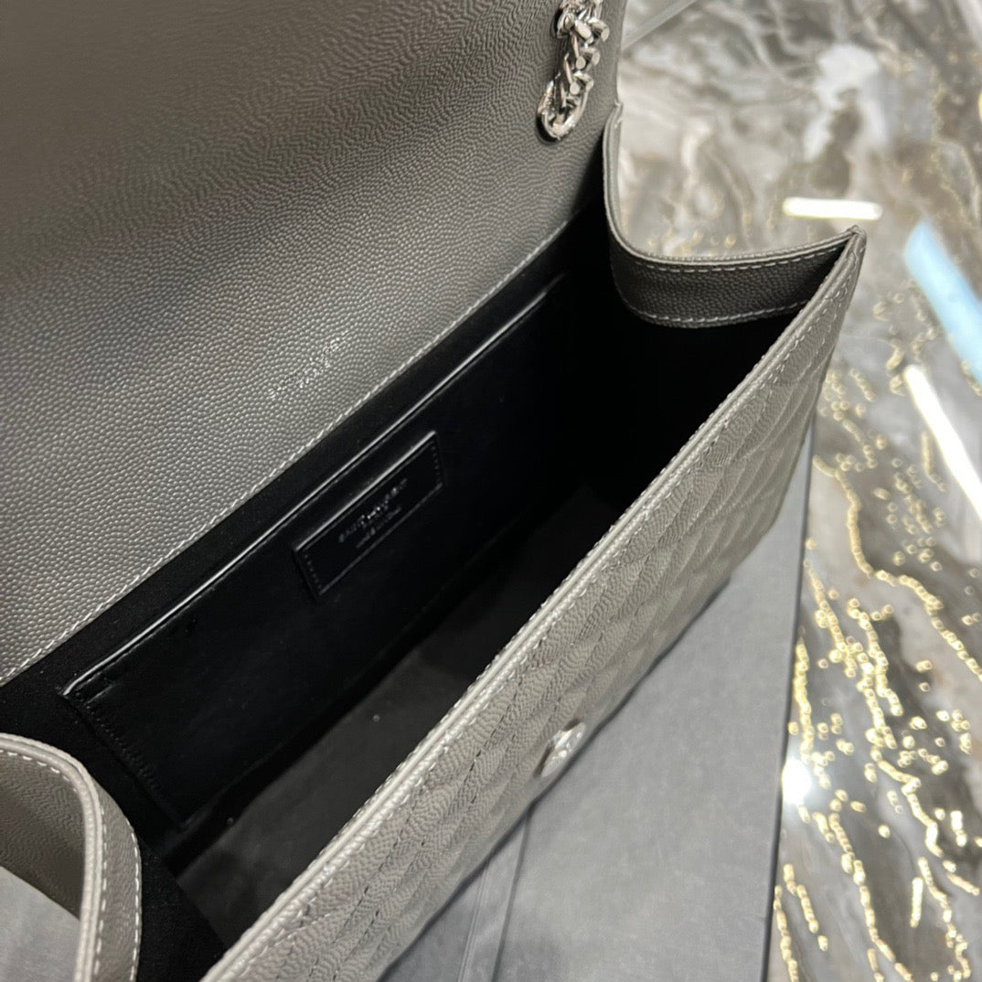 Saint Laurent Wallets? Saint Laurent Envelope Medium Bag Premium Leather Designer Wallet
