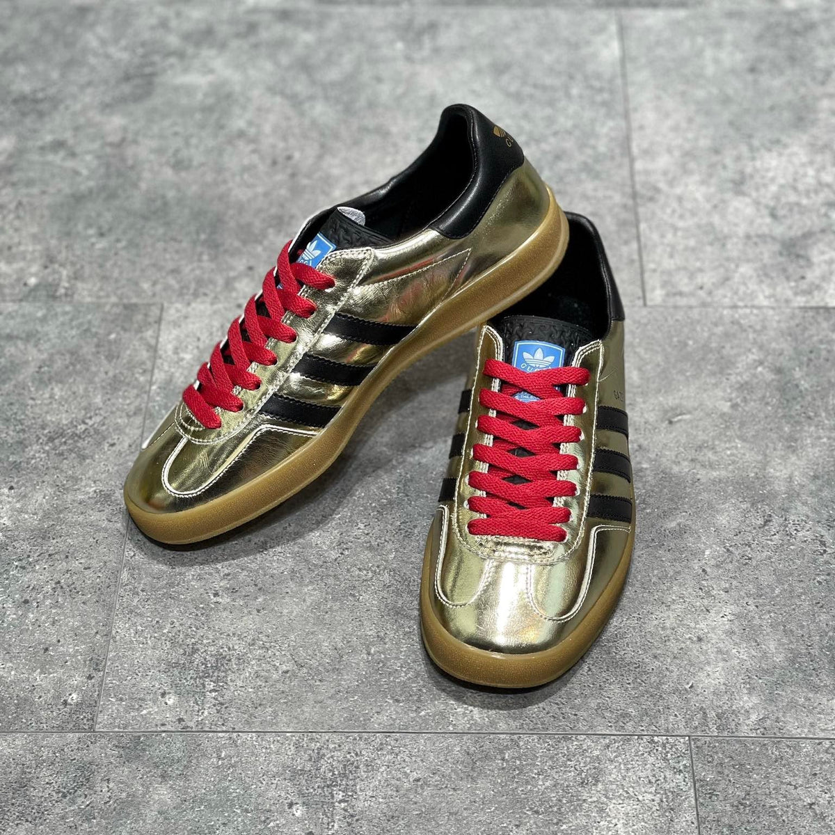 Gucci Shoes? Gucci x Adid Gazelle Sneaker Premium Designer Casual Shoes