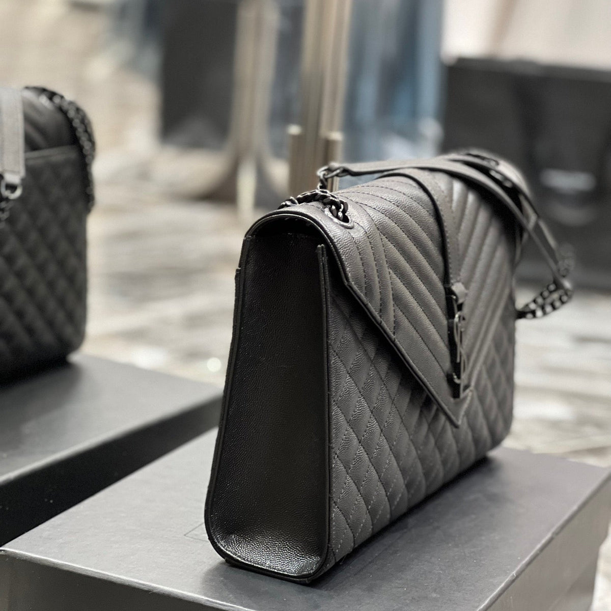 Saint Laurent Wallets? Saint Laurent Envelope Large Bag Compact Luxury Card Wallet