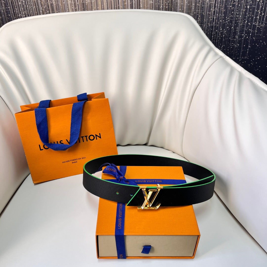 Louis Vuitton Belts? Louis Vuitton Lou Belt Premium Leather Designer Belt
