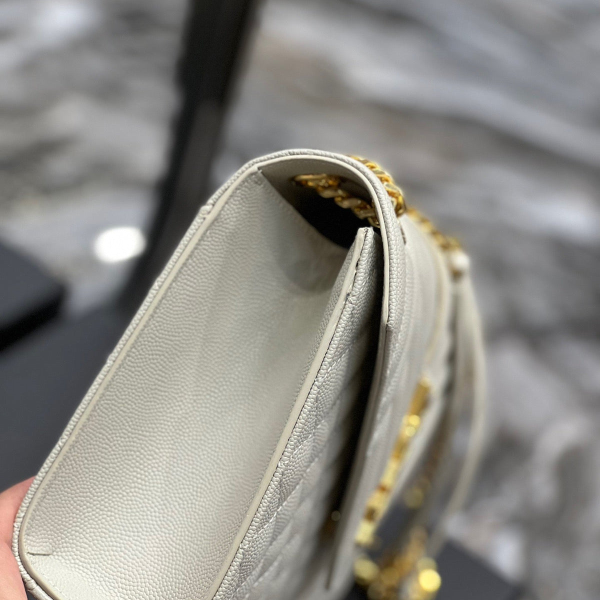 Saint Laurent Wallets? Saint Laurent Envelope Medium Bag Elegant Everyday Leather Wallet