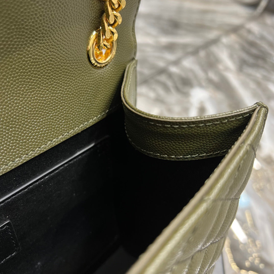 Saint Laurent Wallets? Saint Laurent Envelope Medium Bag Elegant Everyday Leather Wallet
