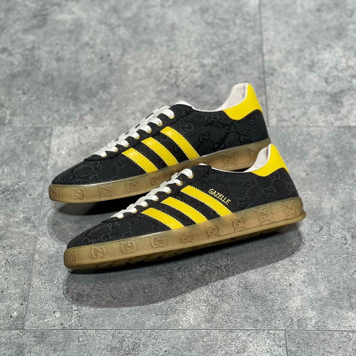 Gucci Shoes? Gucci x Adid Gazelle Sneaker Comfortable Everyday Designer Shoes