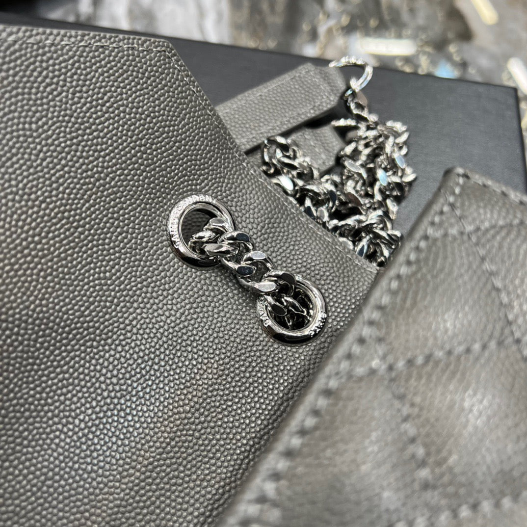 Saint Laurent Wallets? Saint Laurent Envelope Medium Bag Premium Leather Designer Wallet