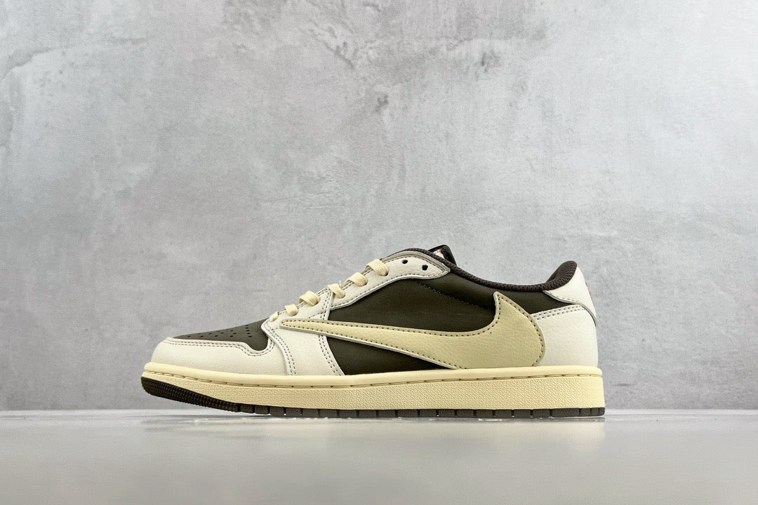 Jordan Shoes? Jordan Travis S x Jordan 1 Low Premium Designer Casual Shoes