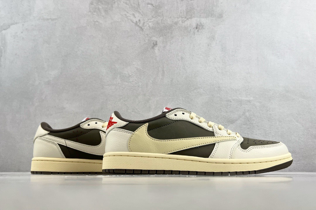 Jordan Shoes? Jordan Travis S x Jordan 1 Low Premium Designer Casual Shoes