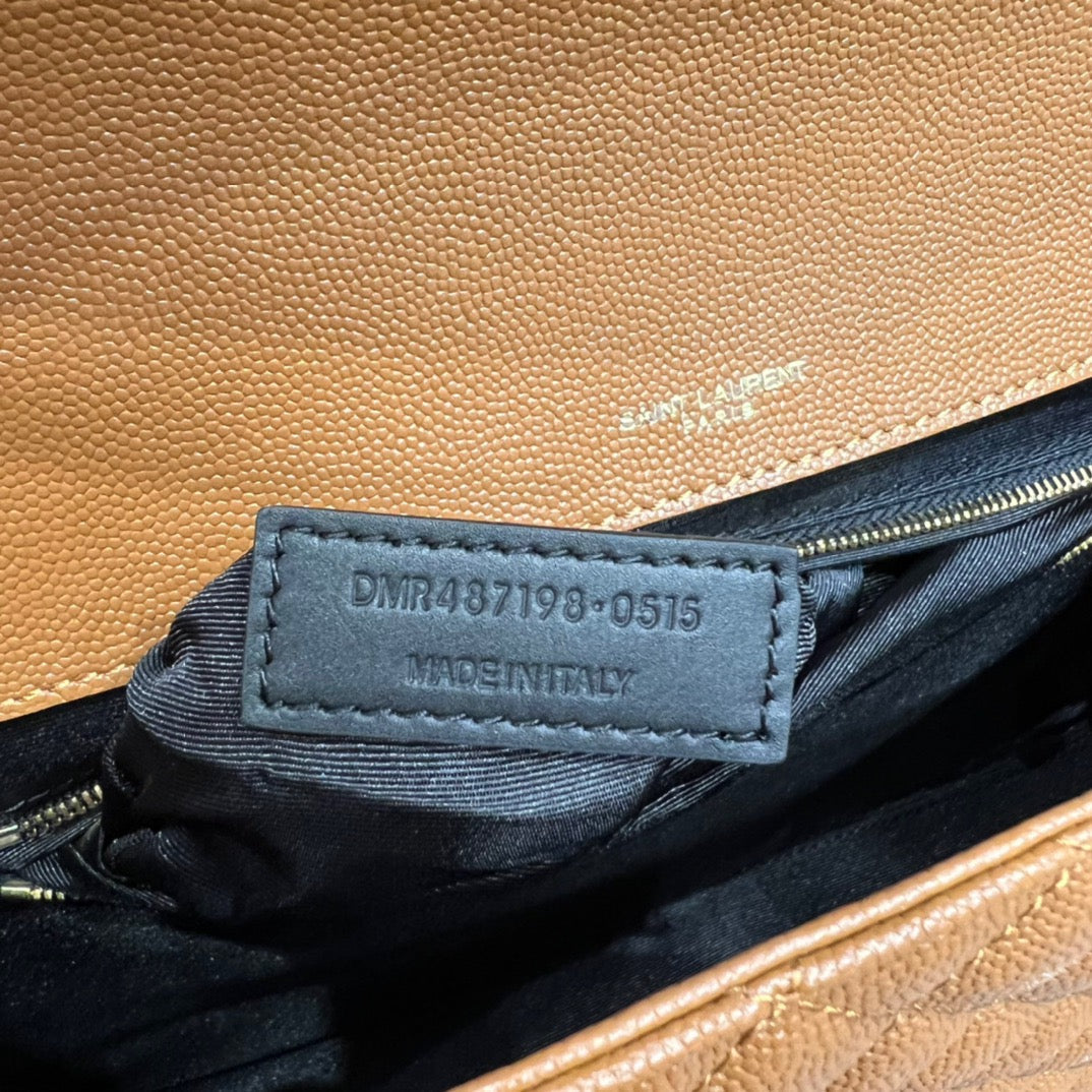 Saint Laurent Wallets? Saint Laurent Envelope Large Bag Premium Leather Designer Wallet
