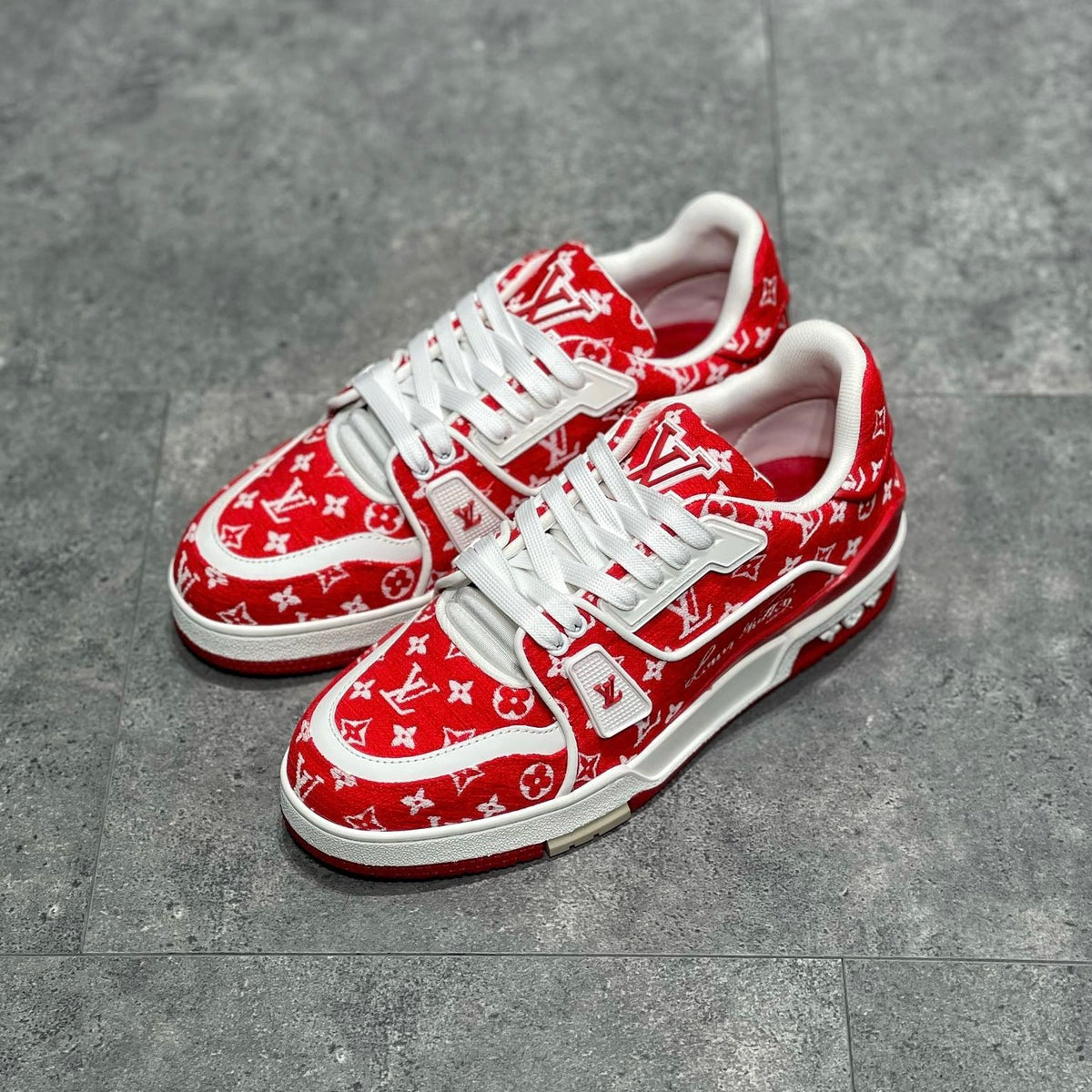 Louis Vuitton Shoes? Louis Vuitton Lou Trainers Premium Designer Casual Shoes