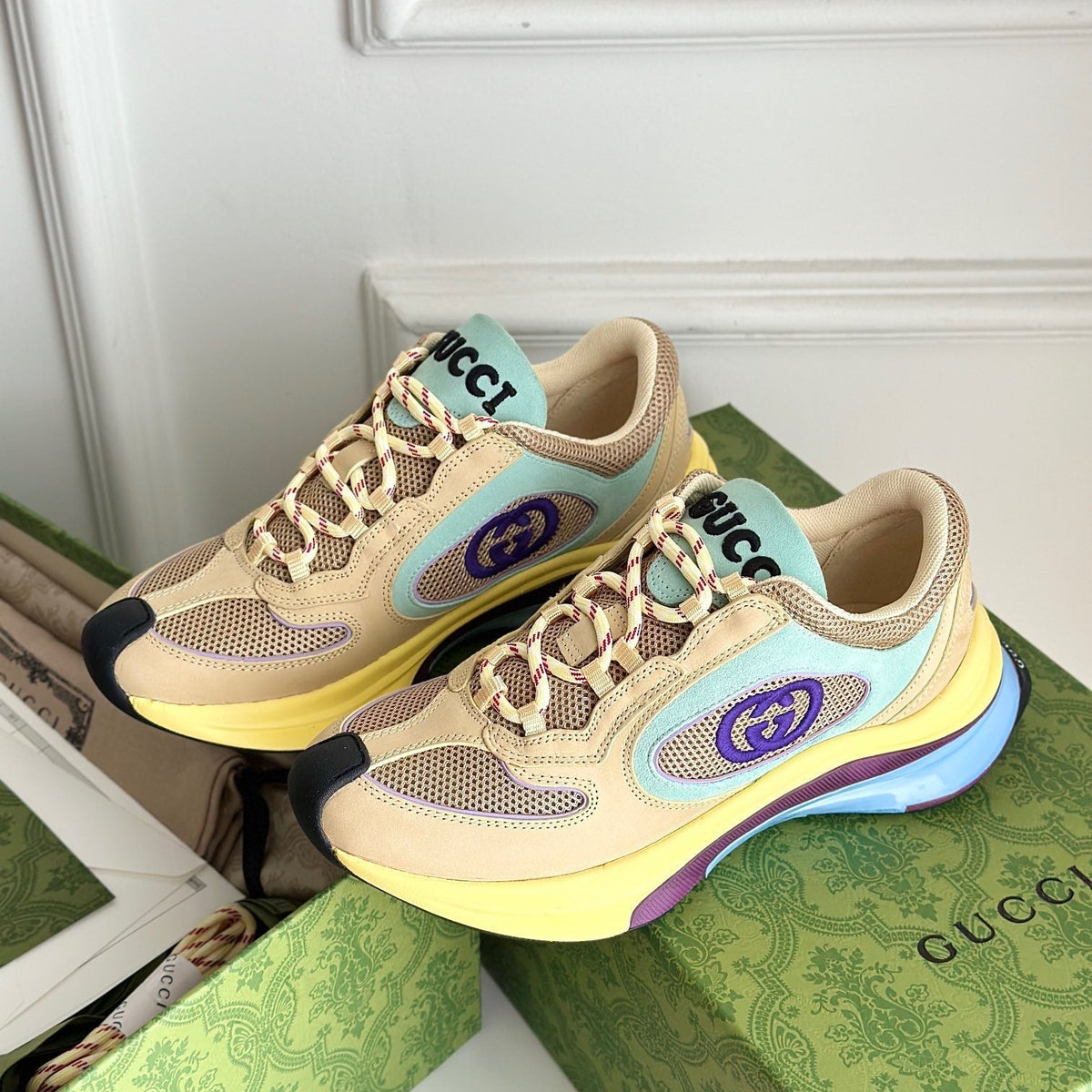 Gucci Shoes? Gucci Run Trainers Comfortable Everyday Designer Shoes
