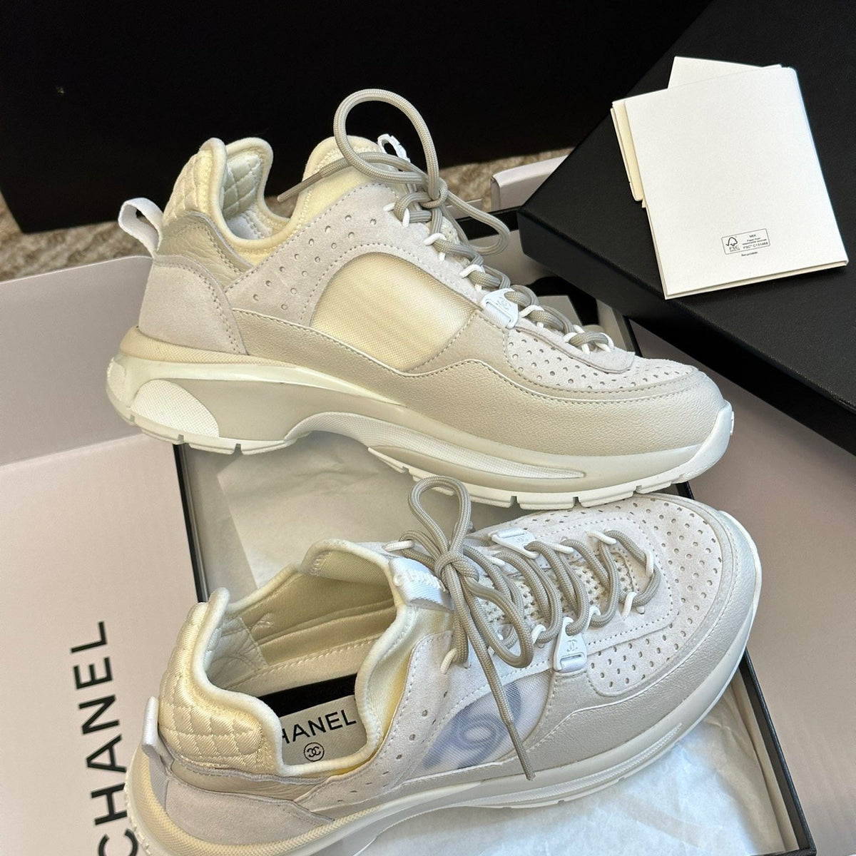 Chanel Shoes? Chanel Trainers Premium Designer Casual Shoes