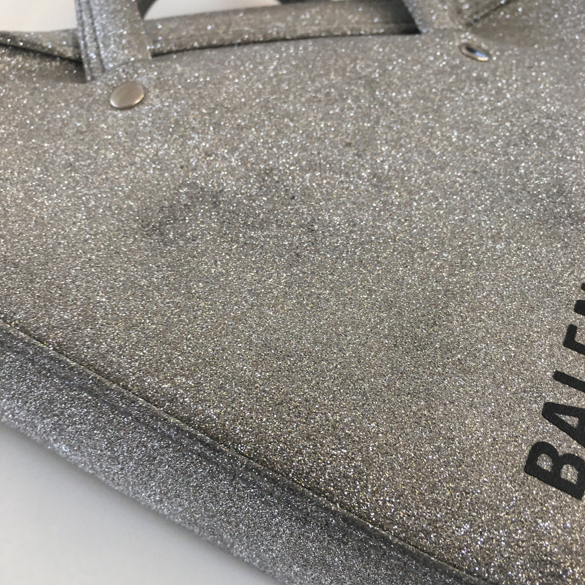 Balenciaga Triangle Handbag in Metallic Leather | Designer Luxury Handbag