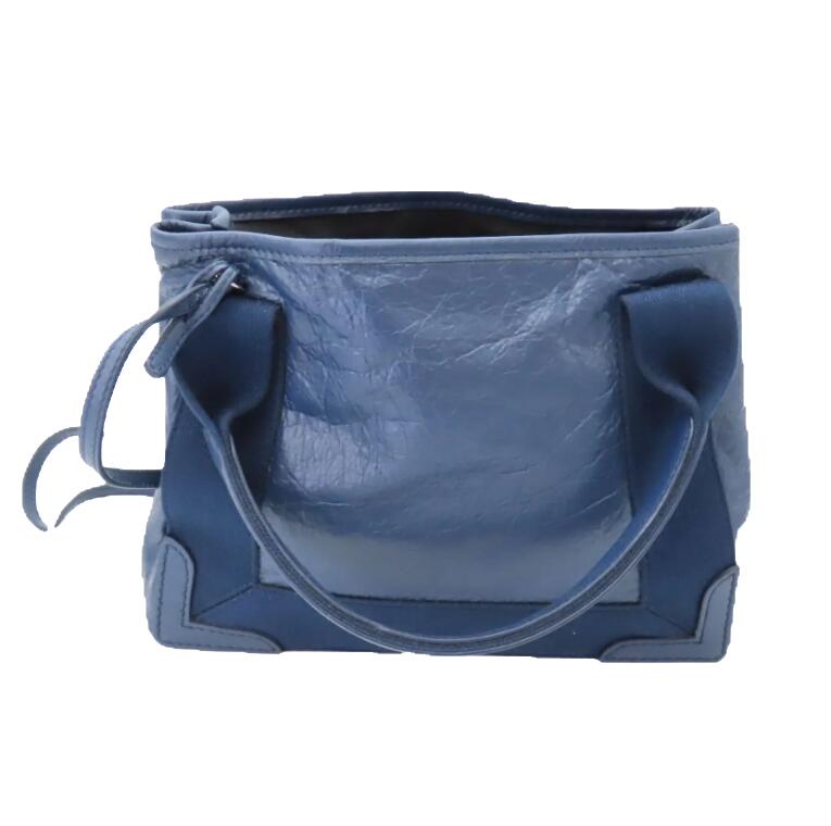 Balenciaga designer tote bag leather closeup detail