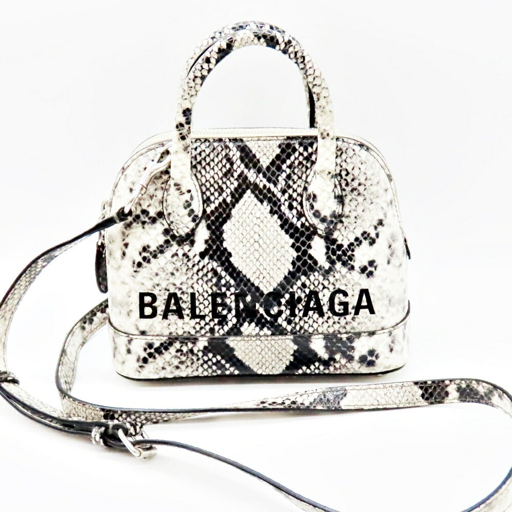 Balenciaga women's handbag luxury designer python