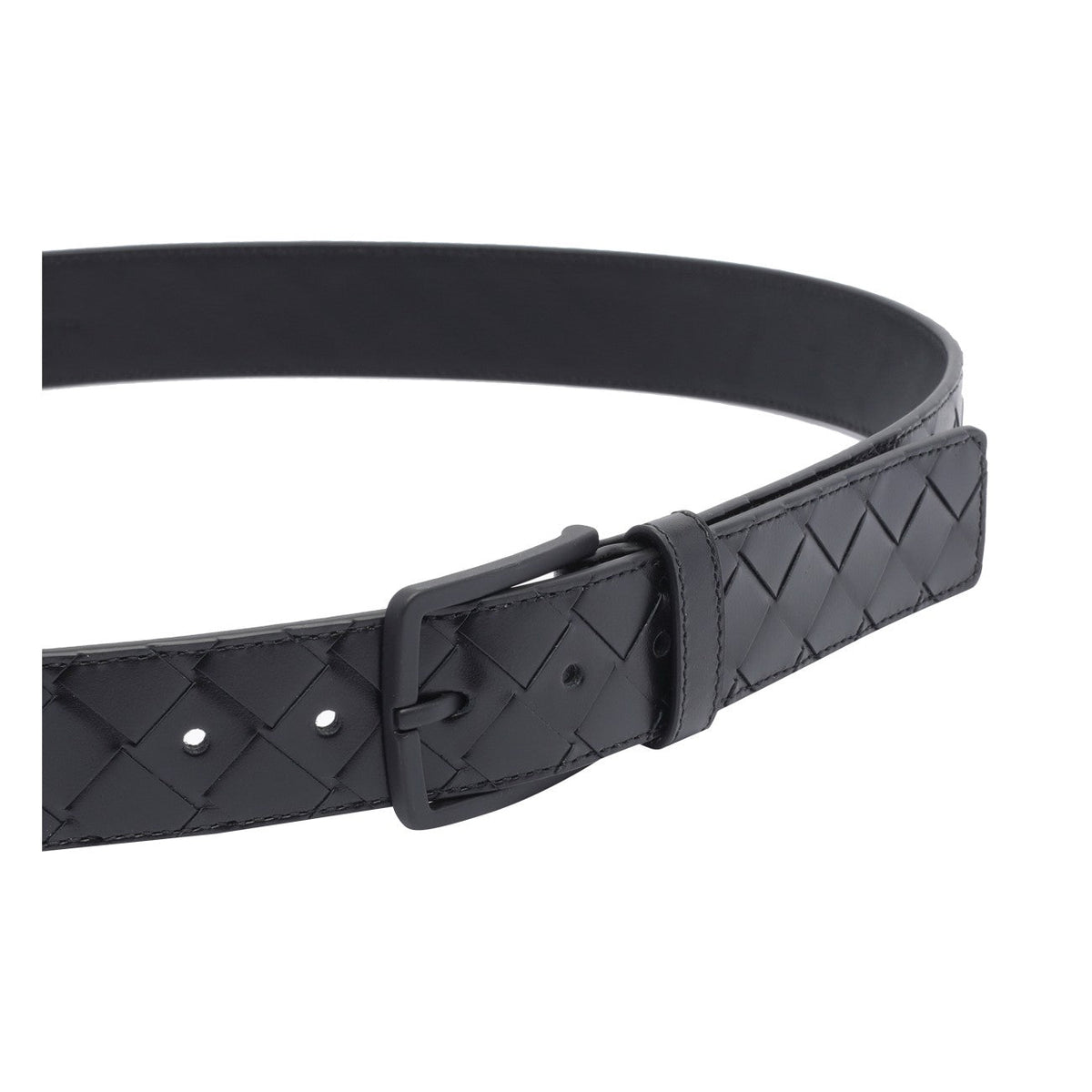 Bottega Veneta premium belts detail and craftsmanship close-up