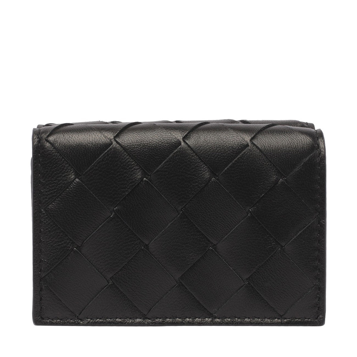 Bottega Veneta Wallets? Bottega Veneta Women Intrecciato Tiny Tri-Fold Wallet Compact Luxury Card Wallet