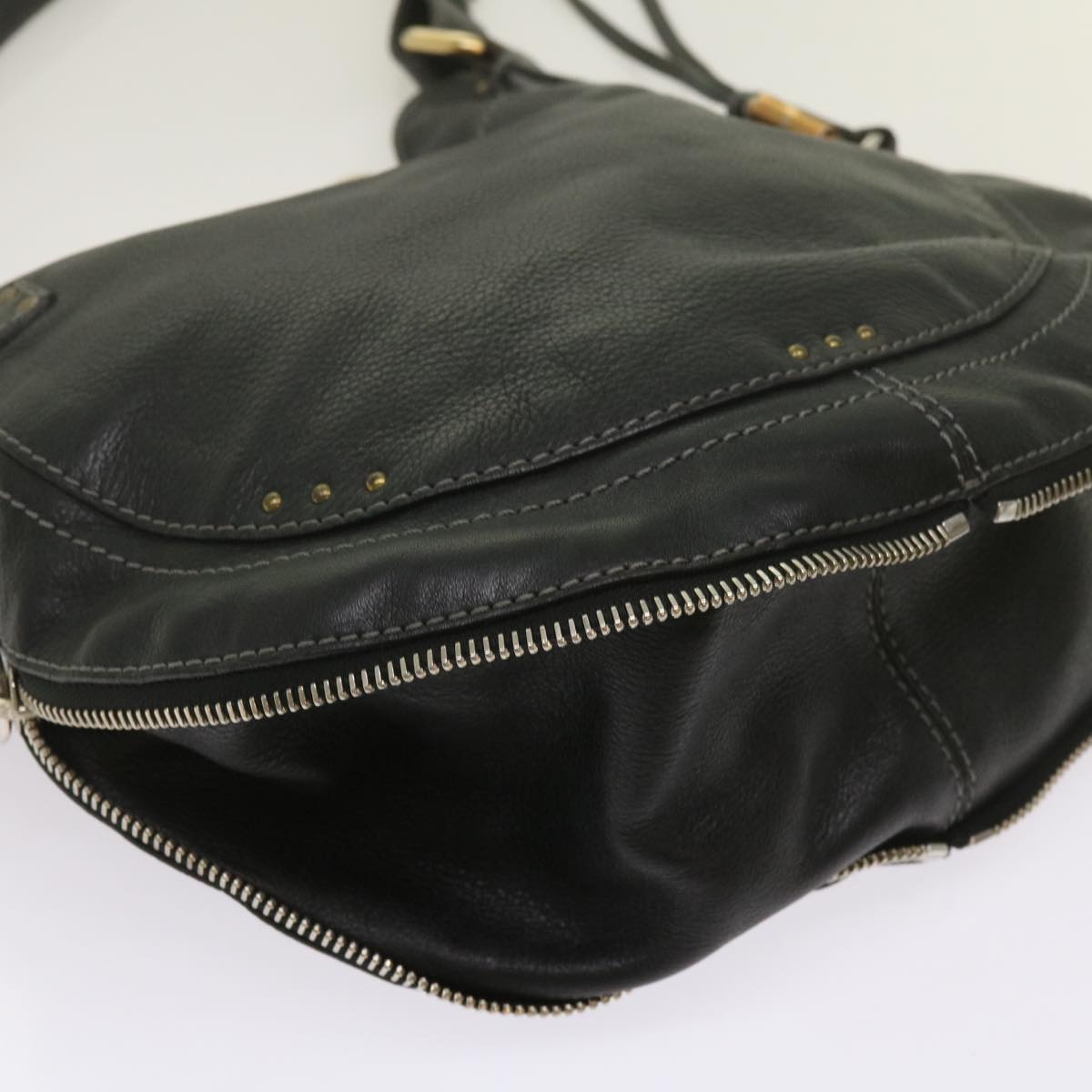Yolvantix elegant leather Shoulder Bag angled view