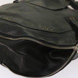 Chloe authentic luxury shoulder bag Black leather craftsmanship