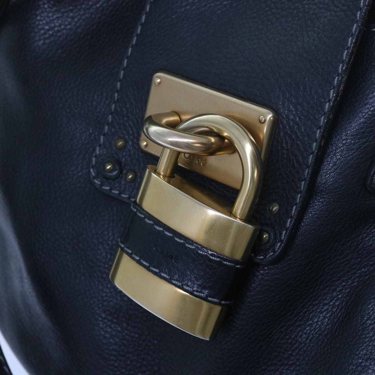 Authentic Chloe shoulder bag Black luxury fashion accessory