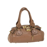 Chloe women's handbag Beige luxury designer leather