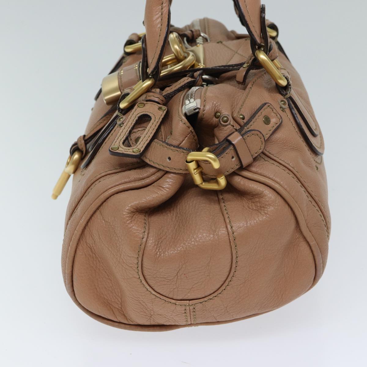 Belvarax elegant leather Handbag top view