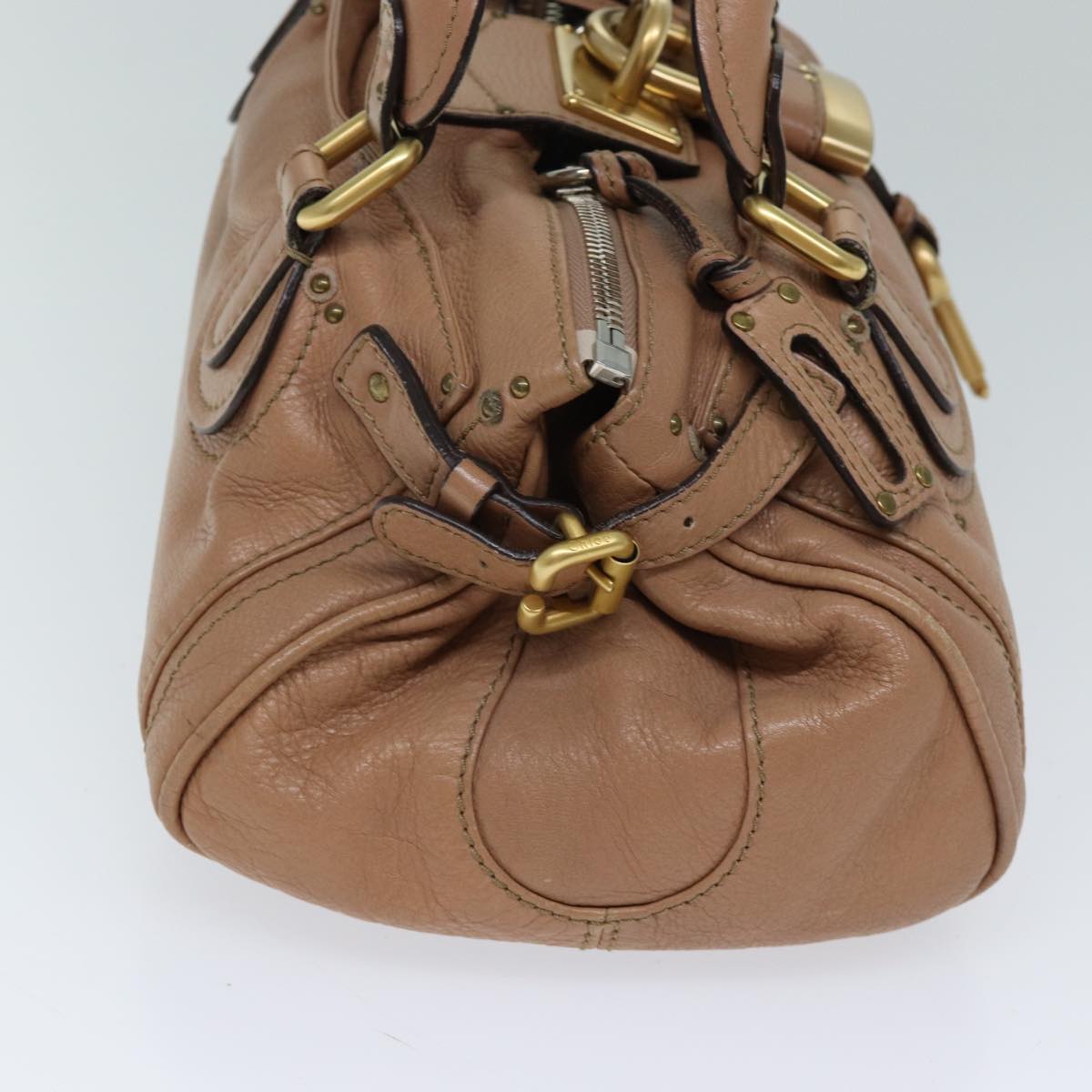 Belvarax elegant leather Handbag top view