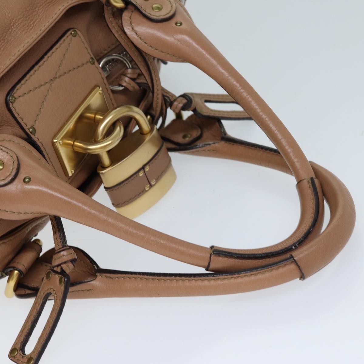 Belvarax elegant leather Handbag top view